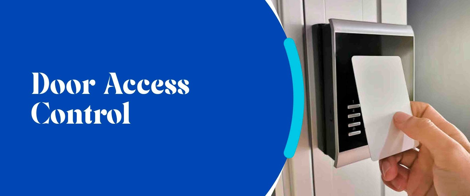 Door Access Control Web Bannner Design