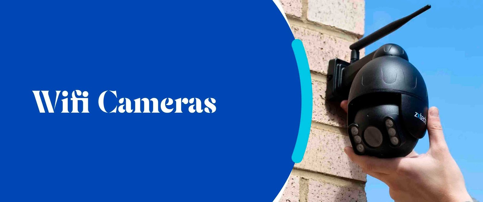 Wifi Cameras Web Bannner Design